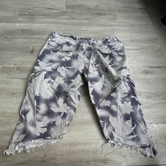 Slate & Stone Gray Cargo long Lined Shorts Mens 33 - Picture 7 of 9